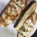 El cooksnap de Sílvia Briansó Caballero cuando hizo "Pizzitas" de berenjena y pollo.