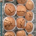 El cooksnap de Cristina Alv Est cuando hizo Magdalenas con pepitas de chocolate.