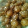 Gracious Kitchen's cooksnap of when they made Gulab jamun/ Gimat.