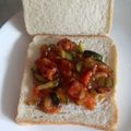 Cooksnap Rose Nani Nizah Nayan semasa beliau membuat Roti kebab ayam dan daging.
