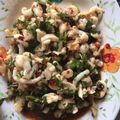 รูป Cooksnap ของ Chananthida Thammarit เมื่อเขาทำ ลาบปลาหมึก