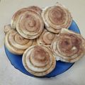 El cooksnap de Tamara C cuando hizo Roll de canela.