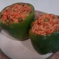 Keith Allen's cooksnap of when they made Stuffed pepper.