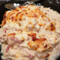 El cooksnap de Sandra García cuando hizo Coliflor con patatas y bechamel.