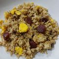 Cooksnap dari Audrey untuk resep NASI GORENG LapchiongSUPER ENAK