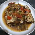 Cooksnap dari June Ummu Shaquille untuk resep Ikan senangin masak jahe simple