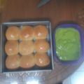 Cooksnap dari Elim Mariama Ilham untuk resep Roti kukus belah topping Srikaya Pandan