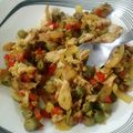 El cooksnap de Tatiana Luna Arce cuando hizo Bagre guisado con verduras y champiñones.