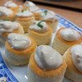 El cooksnap de F Mateo cuando hizo Paté de berberechos en volovanes (canapés).