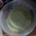 Cooksnap dari Khamsa Yulia untuk resep Serabi pandan kuah kinca