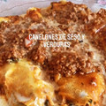 El cooksnap de Susana del Valle Quiroga cuando hizo Canelones de acelga con salsa bolognesa.