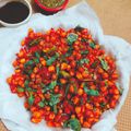 Diya Sawai का कुकस्नैप जब उन्होंने फ्राई मसाला र्कोन (Fried masala corn recipe in Hindi) बनाया था।