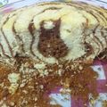 El cooksnap de luciano zurdo cuando hizo Torta/ Bizcochuelo Cebra Riquísimo y esponjoso.