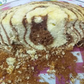 El cooksnap de luciano zurdo cuando hizo Torta/ Bizcochuelo Cebra Riquísimo y esponjoso.