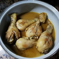 El cooksnap de Pilar cuando hizo Jamoncitos de pollo a la cerveza.