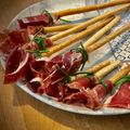 El cooksnap de Arianne cuando hizo Flores de jamón serrano.