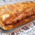 El cooksnap de Gabriela Vuillermoz cuando hizo Carre de Cerdo a la Barbacoa.