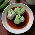 Cooksnap Julia ALeen Aireish semasa beliau membuat Bubur som som.
