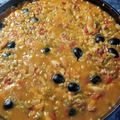 El cooksnap de Tonysantos cuando hizo Arroz con almejas, chipirones, langostinos pelados y judías.
