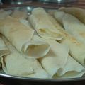 Mrinalini Saha's cooksnap of when they made মাখা সন্দেশ পুরভরা নলেনগুড়ের পাটিসাপটা ( Makha sandesh purbhora nolen gurer patisapta recipe in Beng.