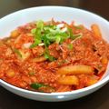 Cooksnap dari jrylie untuk resep Kimchi Jjaguli, Yg doyan Kimchi Jjigae wajib banget coba. Super