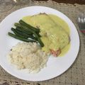 El cooksnap de Tatis Elizondo cuando hizo Salmón al horno con salsa de cítricos.