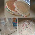 Chef Mommy Nessa's cooksnap of when they made Pancake mix.