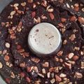 El cooksnap de Matilde Ulloa cuando hizo Brownie veganos.