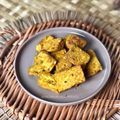 Cooksnap Salina Jalaludin semasa beliau membuat Tempe Goreng Berempah.