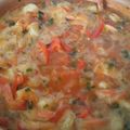 El cooksnap de Bet cuando hizo Camarones guisados a la criolla.