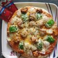 Avani Parmar's cooksnap of when they made પનીર પિઝા વીથ ડબલ ચીઝ.