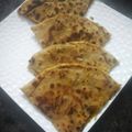 Urmila Agarwal का कुकस्नैप जब उन्होंने प्याज़ का पराठा (pyaz ka paratha recipe in Hindi) बनाया था।