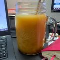 Cooksnap Ruth semasa beliau membuat Mango Calpis Iced Tea.