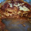 El cooksnap de Noelia Luque cuando hizo Lasagna, lasaña casera.
