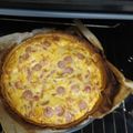 El cooksnap de Lluisa Gomis Comino cuando hizo Quiche de atún y bacon ahumado, en molde perforado.
