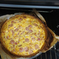 El cooksnap de Lluisa Gomis Comino cuando hizo Quiche de atún y bacon ahumado, en molde perforado.