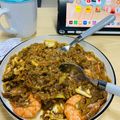 Cooksnap Siti semasa beliau membuat Char Kuey Teow.