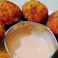 Mrs.Chinta Devi का कुकस्नैप जब उन्होंने मूंगदाल पकौड़े (moong dal pakode recipe in Hindi) बनाया था।