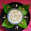 Saroj Shah's cooksnap of when they made ખીર(Kheer recipe in Gujarati).