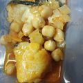 El cooksnap de Deborah cuando hizo Garbanzos con bacalao a la sobrasada.