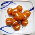 Harsha Solanki का कुकस्नैप जब उन्होंने मोतीचूर के लड्डू(motichur ke laddu recipe in hindi) बनाया था।