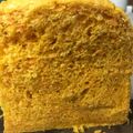El cooksnap de Daniela Burgos cuando hizo 304. Pan de molde de zanahoria / panificadora.