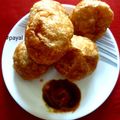 Payal Sachanandani का कुकस्नैप जब उन्होंने बथुआ कचौड़ी(bathua kachori recipe in hindi) बनाया था।