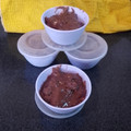 El cooksnap de belen romero cuando hizo Postre de Chocolate y de Dulce de Leche con Maizena.