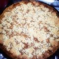 El cooksnap de Yenny Carolina cuando hizo Kuchen de manzana con migas.