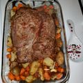 Steve Thomas's cooksnap of when they made Roasted London Broil with vegetables.