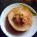 Dipa Bhattacharyya's cooksnap of when they made ব্যানানা প্যানকেক (banana pancake recipe in bengali).