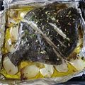 El cooksnap de Jorge Gallego Patiño cuando hizo Rodaballo al horno.