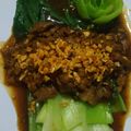 Cooksnap dari Regita Prameswari untuk resep 120. Pak Coy with Slice Beef Garlic