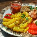 کوک اسنپ سارا بعد از امتحان کردن 🌱سیب‌زمینی تنوری با شوید.